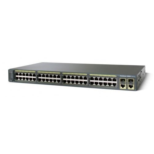 Сетевой коммутатор Cisco Catalyst (WS-C2960-48PST-S) купить в Украине: Киев, Днепр, Харьков, Одесса  | Низкая цена, отзывы, характеристики от TELEMART фото