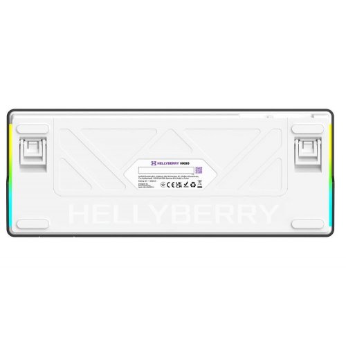 Клавіатура HATOR HK60 Hellyberry Mechanical Linear Black/White купити в Україні: Київ, Львів, Хмельницький, Тернопіль, Івано-Франківськ | Низька ціна, відгуки, характеристики від TELEMART фото