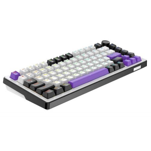 Клавіатура HATOR HK75 Hellyberry Mechanical Linear Wireless Black/White купити в Україні: Київ, Львів, Хмельницький, Тернопіль, Івано-Франківськ | Низька ціна, відгуки, характеристики від TELEMART фото