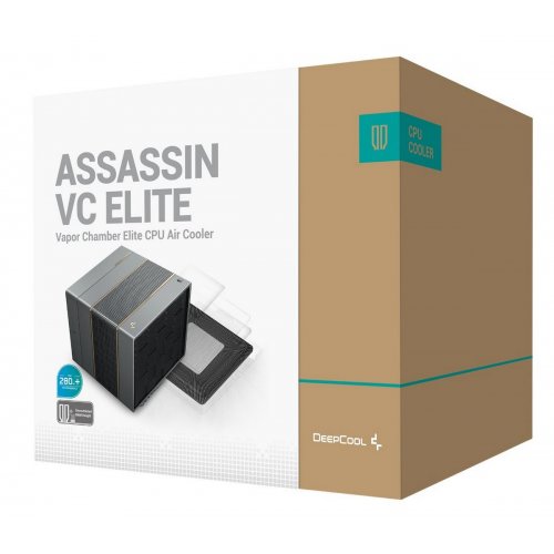 Кулер Deepcool Assassin VC Elite (R-ASN4-BKNVNN-GJD) Black купити в Україні: Київ, Львів, Хмельницький, Тернопіль, Івано-Франківськ | Перевірка сумісності, низька ціна, відгуки, характеристики від TELEMART фото