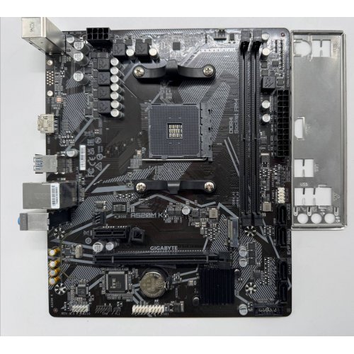 Материнская плата Gigabyte A520M K (sAM4, AMD A520) (Восстановлено продавцом, 851095) купить в Украине: Киев, Днепр, Харьков, Одесса  | Проверка совместимости, низкая цена, отзывы, характеристики от TELEMART фото