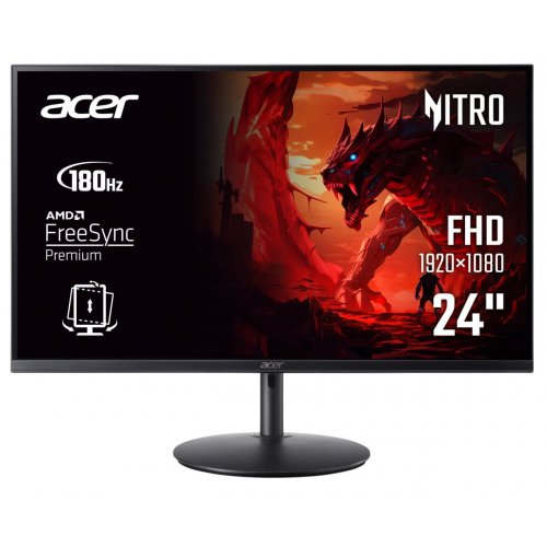 Уцінка монітор Acer 23.8" XF240YM3biiph (UM.QX0EE.315) Black (Пошкоджено пакування, 851105) купити в Україні: Київ, Львів, Хмельницький, Тернопіль, Івано-Франківськ | Низька ціна, відгуки, характеристики від TELEMART фото