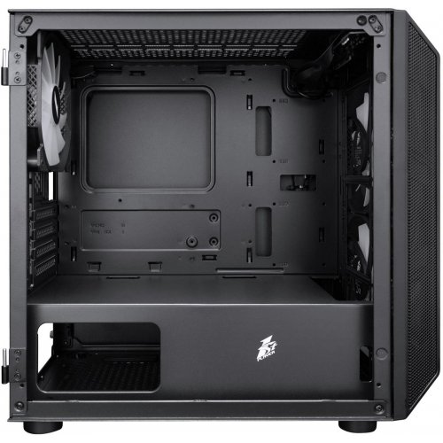 Уценка корпус 1stPlayer D3-BK-3F7-14 без БП Black (Вскрытая упаковка, 851106) купить в Украине: Киев, Днепр, Харьков, Одесса  | Проверка совместимости, низкая цена, отзывы, характеристики от TELEMART фото