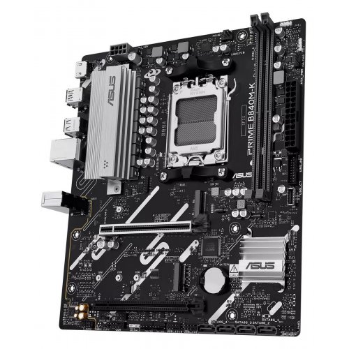 Материнская плата Asus PRIME B840M-K-CSM (sAM5, AMD B840) купить в Украине: Киев, Днепр, Харьков, Одесса  | Проверка совместимости, низкая цена, отзывы, характеристики от TELEMART фото