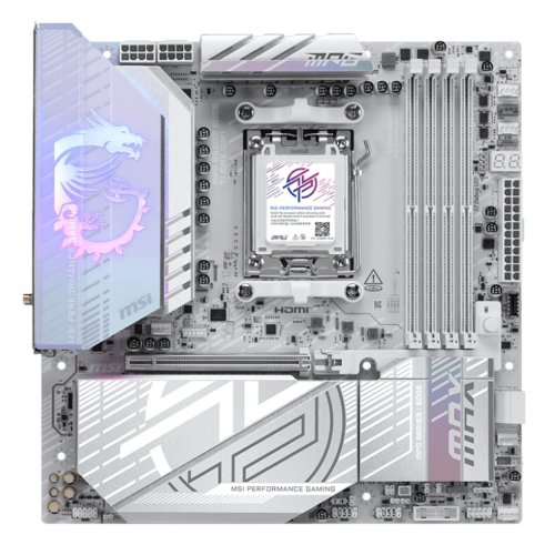 Материнская плата MSI MPG B850M EDGE TI MAX WIFI (sAM5, AMD B850) купить в Украине: Киев, Днепр, Харьков, Одесса  | Проверка совместимости, низкая цена, отзывы, характеристики от TELEMART фото