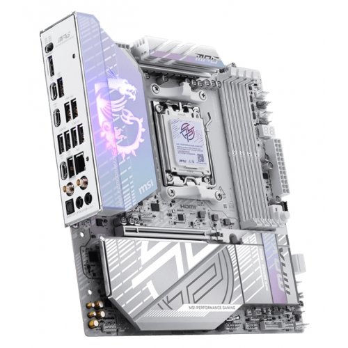 Материнская плата MSI MPG B850M EDGE TI MAX WIFI (sAM5, AMD B850) купить в Украине: Киев, Днепр, Харьков, Одесса  | Проверка совместимости, низкая цена, отзывы, характеристики от TELEMART фото