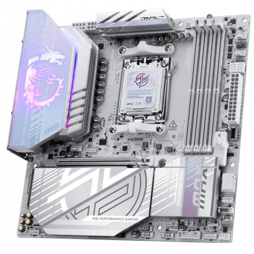 Материнская плата MSI MPG B850M EDGE TI MAX WIFI (sAM5, AMD B850) купить в Украине: Киев, Днепр, Харьков, Одесса  | Проверка совместимости, низкая цена, отзывы, характеристики от TELEMART фото