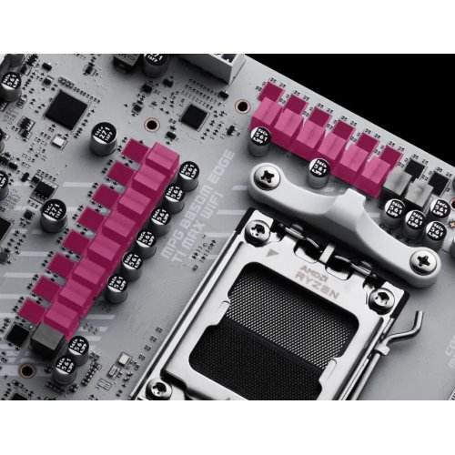 Материнская плата MSI MPG B850M EDGE TI MAX WIFI (sAM5, AMD B850) купить в Украине: Киев, Днепр, Харьков, Одесса  | Проверка совместимости, низкая цена, отзывы, характеристики от TELEMART фото