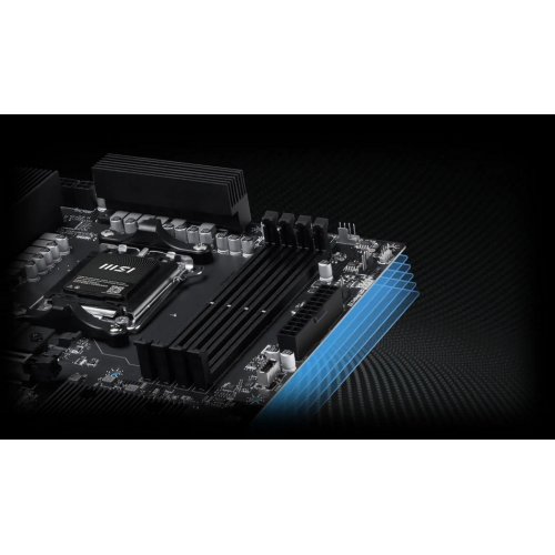 Материнская плата MSI PRO B850-S EVO WIFI (sAM5, AMD B850) купить в Украине: Киев, Днепр, Харьков, Одесса  | Проверка совместимости, низкая цена, отзывы, характеристики от TELEMART фото