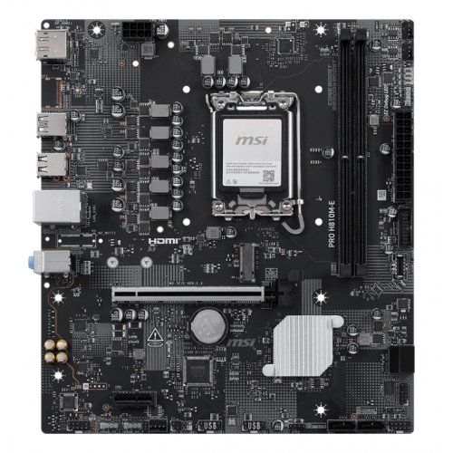 Материнская плата MSI PRO H810M-E (s1851, Intel H810) купить в Украине: Киев, Днепр, Харьков, Одесса  | Проверка совместимости, низкая цена, отзывы, характеристики от TELEMART фото