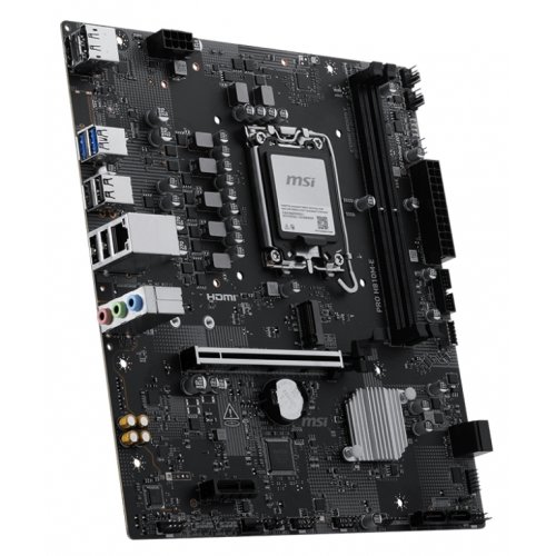 Материнская плата MSI PRO H810M-E (s1851, Intel H810) купить в Украине: Киев, Днепр, Харьков, Одесса  | Проверка совместимости, низкая цена, отзывы, характеристики от TELEMART фото