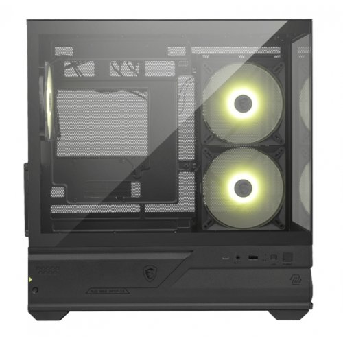 Корпус MSI MAG PANO M110R без БЖ Black купити в Україні: Київ, Львів, Хмельницький, Тернопіль, Івано-Франківськ | Перевірка сумісності, низька ціна, відгуки, характеристики від TELEMART фото