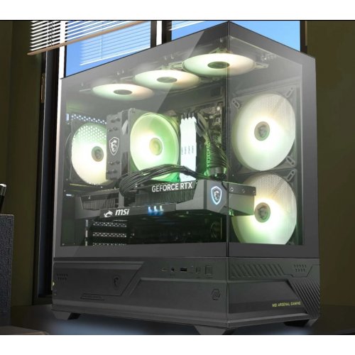 Корпус MSI MAG PANO M110R без БЖ White купити в Україні: Київ, Львів, Хмельницький, Тернопіль, Івано-Франківськ | Перевірка сумісності, низька ціна, відгуки, характеристики від TELEMART фото