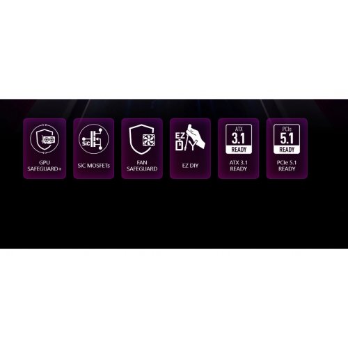 Блок живлення MSI MPG 1600W PCIE5 (AI1600TS) купити в Україні: Київ, Львів, Хмельницький, Тернопіль, Івано-Франківськ | Перевірка сумісності, низька ціна, відгуки, характеристики від TELEMART фото