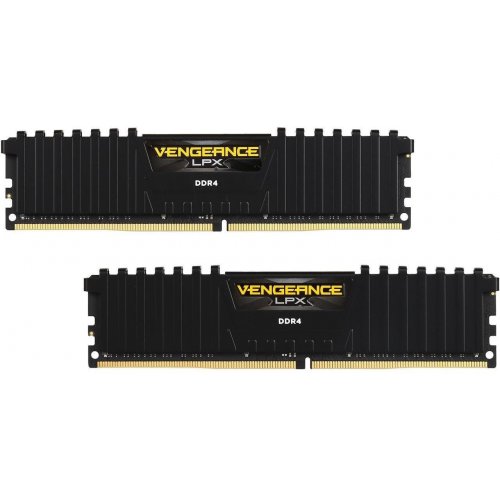 Озу Corsair DDR4 32GB (2x16GB) 3200Mhz Vengeance LPX (CMK32GX4M2B3200C16) Black (Восстановлено продавцом, 851157) купить в Украине: Киев, Днепр, Харьков, Одесса  | Проверка совместимости, низкая цена, отзывы, характеристики от TELEMART фото