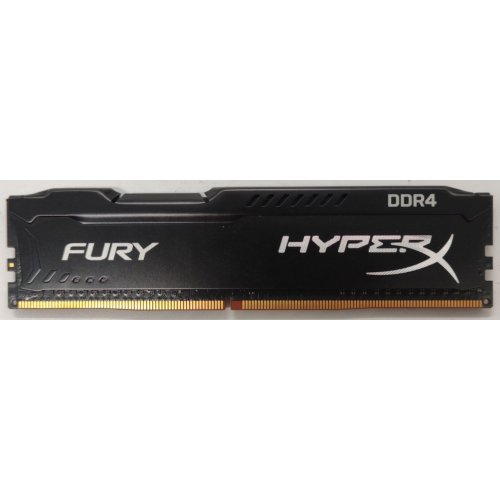 Озу Kingston DDR4 8GB 2400Mhz HyperX FURY Black (HX424C15FB2/8) (Восстановлено продавцом, 851164) купить в Украине: Киев, Днепр, Харьков, Одесса  | Проверка совместимости, низкая цена, отзывы, характеристики от TELEMART фото