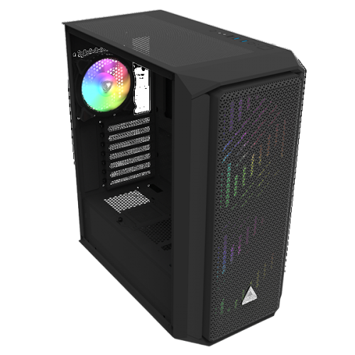 Корпус Montech Air X без БП Black (Восстановлено продавцом, 851170) купить в Украине: Киев, Днепр, Харьков, Одесса  | Проверка совместимости, низкая цена, отзывы, характеристики от TELEMART фото