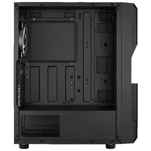 Корпус Aerocool Menace Saturn FRGB Tempered Glass без БЖ (ACCM-PV20013.11) Black (Відновлено продавцем, 851173) купити в Україні: Київ, Львів, Хмельницький, Тернопіль, Івано-Франківськ | Перевірка сумісності, низька ціна, відгуки, характеристики від TELEMART фото