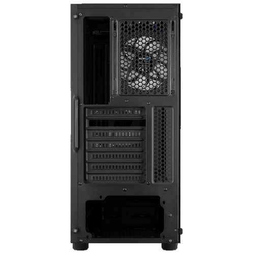 Корпус Aerocool Menace Saturn FRGB Tempered Glass без БЖ (ACCM-PV20013.11) Black (Відновлено продавцем, 851173) купити в Україні: Київ, Львів, Хмельницький, Тернопіль, Івано-Франківськ | Перевірка сумісності, низька ціна, відгуки, характеристики від TELEMART фото