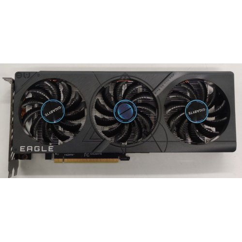Відеокарта Gigabyte GeForce RTX 4060 Eagle OC 8192MB (GV-N4060EAGLE OC-8GD) (Відновлено продавцем, 851174) купити в Україні: Київ, Львів, Хмельницький, Тернопіль, Івано-Франківськ | Перевірка сумісності, низька ціна, відгуки, характеристики від TELEMART фото