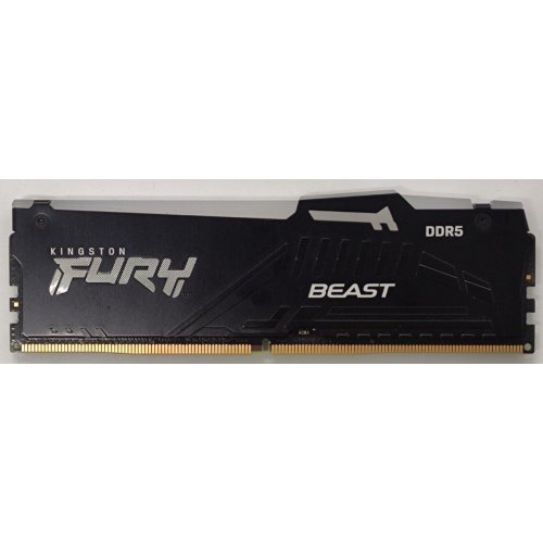 Озу Kingston DDR5 16GB 5600Mhz FURY Beast RGB (KF556C36BBEA-16) (Восстановлено продавцом, 851195) купить в Украине: Киев, Днепр, Харьков, Одесса  | Проверка совместимости, низкая цена, отзывы, характеристики от TELEMART фото