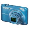 Фото Цифровые фотоаппараты Nikon Coolpix S6400 Blue