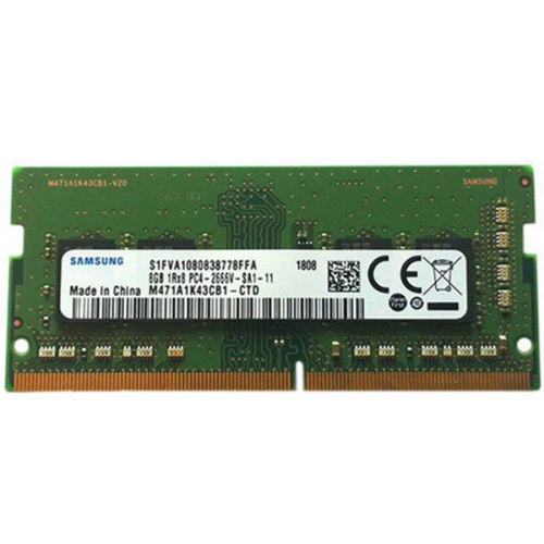 Озп Samsung SODIMM DDR4 8GB 2666Mhz (M471A1K43CB1-CTD) (Відновлено продавцем, 851200) купити в Україні: Київ, Львів, Хмельницький, Тернопіль, Івано-Франківськ | Перевірка сумісності, низька ціна, відгуки, характеристики від TELEMART фото