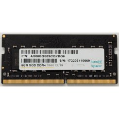 Озу Apacer SODIMM DDR4 8GB 2666Mhz (AS08GGB26CQYBGH) (Восстановлено продавцом, 851217)