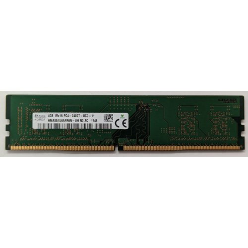 Озу Hynix DDR4 4GB 2400MHz (HMA851U6AFR6N-UHN0) (Восстановлено продавцом, 851222) купить в Украине: Киев, Днепр, Харьков, Одесса  | Проверка совместимости, низкая цена, отзывы, характеристики от TELEMART фото