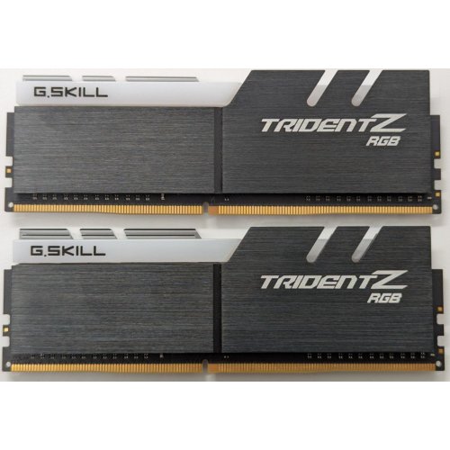Озп G.Skill DDR4 16GB (2x8GB) 3200Mhz Trident Z RGB (F4-3200C16D-16GTZR) (Відновлено продавцем, 851224) купити в Україні: Київ, Львів, Хмельницький, Тернопіль, Івано-Франківськ | Перевірка сумісності, низька ціна, відгуки, характеристики від TELEMART фото