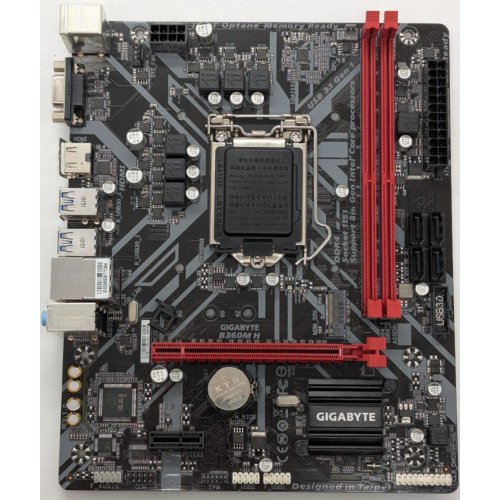 Материнская плата Gigabyte B360M H (s1151-V2, Intel B360) (Восстановлено продавцом, 851227) купить в Украине: Киев, Днепр, Харьков, Одесса  | Проверка совместимости, низкая цена, отзывы, характеристики от TELEMART фото