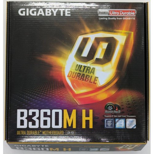 Материнская плата Gigabyte B360M H (s1151-V2, Intel B360) (Восстановлено продавцом, 851227) купить в Украине: Киев, Днепр, Харьков, Одесса  | Проверка совместимости, низкая цена, отзывы, характеристики от TELEMART фото