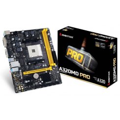 Материнская плата Biostar A320MD PRO Ver. 6.x (sAM4, AMD A320) (Восстановлено продавцом, 851229)