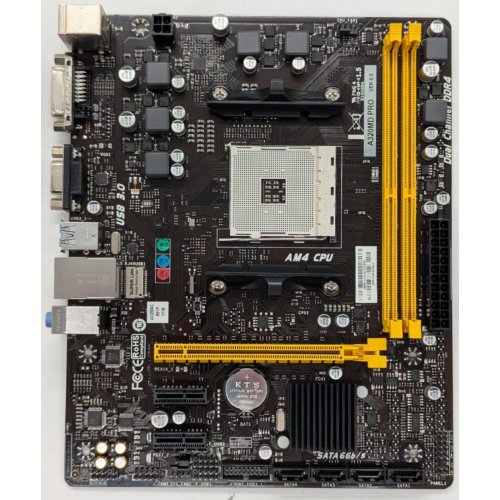 Материнская плата Biostar A320MD PRO Ver. 6.x (sAM4, AMD A320) (Восстановлено продавцом, 851229) купить в Украине: Киев, Днепр, Харьков, Одесса  | Проверка совместимости, низкая цена, отзывы, характеристики от TELEMART фото
