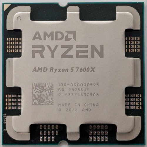 Процесор AMD Ryzen 5 7600X 4.7(5.3)GHz 32MB sAM5 Tray (100-000000593) (Відновлено продавцем, 851267) купити в Україні: Київ, Львів, Хмельницький, Тернопіль, Івано-Франківськ | Перевірка сумісності, низька ціна, відгуки, характеристики від TELEMART фото