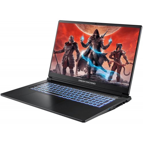 Ноутбук Dream Machines RT5060-17 (RT5060-17UA25) Black купить в Украине: Киев, Днепр, Харьков, Одесса  | Низкая цена, отзывы, характеристики от TELEMART фото