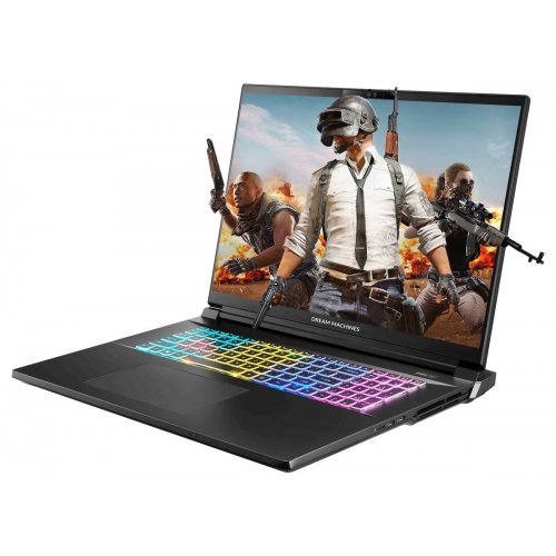 Ноутбук Dream Machines RX5080-18 (RX5080-18UA29) Black купить в Украине: Киев, Днепр, Харьков, Одесса  | Низкая цена, отзывы, характеристики от TELEMART фото