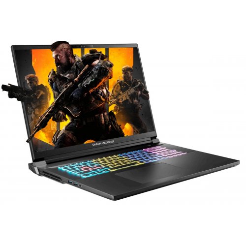 Ноутбук Dream Machines RX5090-18 (RX5090-18UA28) Black купить в Украине: Киев, Днепр, Харьков, Одесса  | Низкая цена, отзывы, характеристики от TELEMART фото