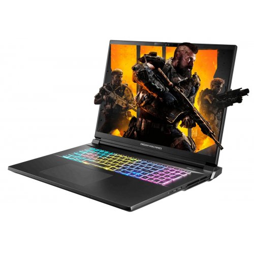 Ноутбук Dream Machines RX5090-18 (RX5090-18UA28) Black купить в Украине: Киев, Днепр, Харьков, Одесса  | Низкая цена, отзывы, характеристики от TELEMART фото