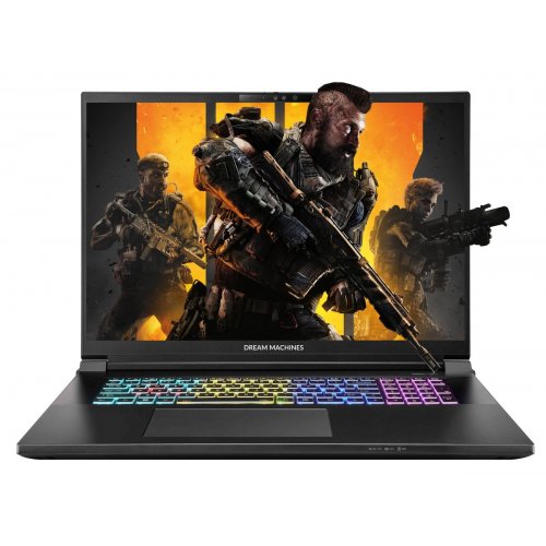 Ноутбук Dream Machines RX5090-18 (RX5090-18UA29) Black купить в Украине: Киев, Днепр, Харьков, Одесса  | Низкая цена, отзывы, характеристики от TELEMART фото