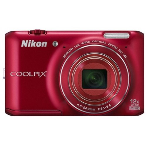 Купити Цифрові фотоапарати Nikon Coolpix S6400 Red - ціна в Києві, Львові, Вінниці, Хмельницькому, Франківську, Україні | інтернет-магазин TELEMART.UA фото