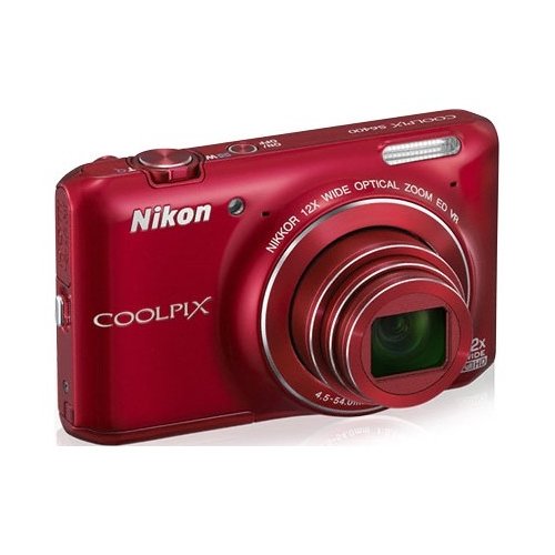 Купити Цифрові фотоапарати Nikon Coolpix S6400 Red - ціна в Києві, Львові, Вінниці, Хмельницькому, Франківську, Україні | інтернет-магазин TELEMART.UA фото