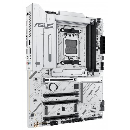 Уцінка материнська плата Asus X870 MAX GAMING WIFI7 W (sAM5, AMD X870) (Розкрита упаковка, 851437) купити в Україні: Київ, Львів, Хмельницький, Тернопіль, Івано-Франківськ | Перевірка сумісності, низька ціна, відгуки, характеристики від TELEMART фото