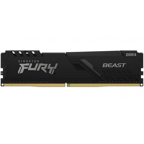 Уценка озу Kingston DDR4 16GB (2x8GB) 3200Mhz FURY Beast Black (KF432C16BBK2/16) (Следы использования, 851450) купить в Украине: Киев, Днепр, Харьков, Одесса  | Проверка совместимости, низкая цена, отзывы, характеристики от TELEMART фото