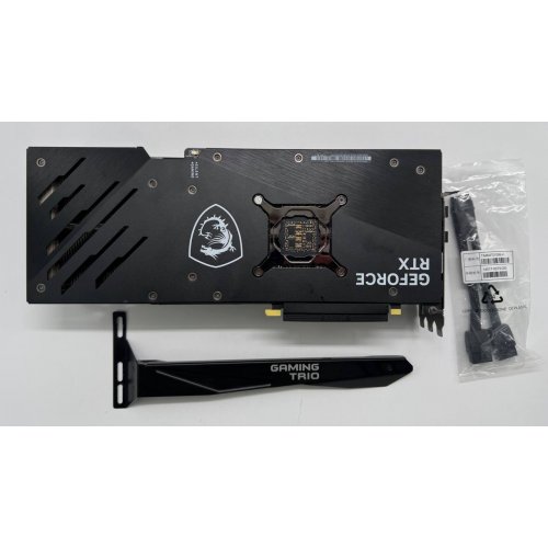 Видеокарта MSI GeForce RTX 4070 Ti GAMING X TRIO 12288MB (RTX 4070 Ti GAMING X TRIO 12G) (Восстановлено продавцом, 851465) купить в Украине: Киев, Днепр, Харьков, Одесса  | Проверка совместимости, низкая цена, отзывы, характеристики от TELEMART фото