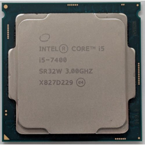 Процессор Intel Core i5-7400 3.0(3.5)GHz 6MB s1151 Tray (CM8067702867050) (Восстановлено продавцом, 851490) купить в Украине: Киев, Днепр, Харьков, Одесса  | Проверка совместимости, низкая цена, отзывы, характеристики от TELEMART фото