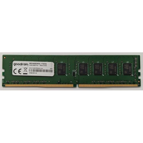 Озп GoodRAM DDR4 8GB 2400Mhz (GR2400D464L17S/8G) (Відновлено продавцем, 851499) купити в Україні: Київ, Львів, Хмельницький, Тернопіль, Івано-Франківськ | Перевірка сумісності, низька ціна, відгуки, характеристики від TELEMART фото