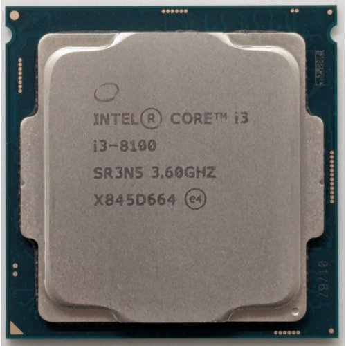 Процессор Intel Core i3-8100 3.6GHz 6MB s1151 Box (BX80684I38100) (Восстановлено продавцом, 851500) купить в Украине: Киев, Днепр, Харьков, Одесса  | Проверка совместимости, низкая цена, отзывы, характеристики от TELEMART фото