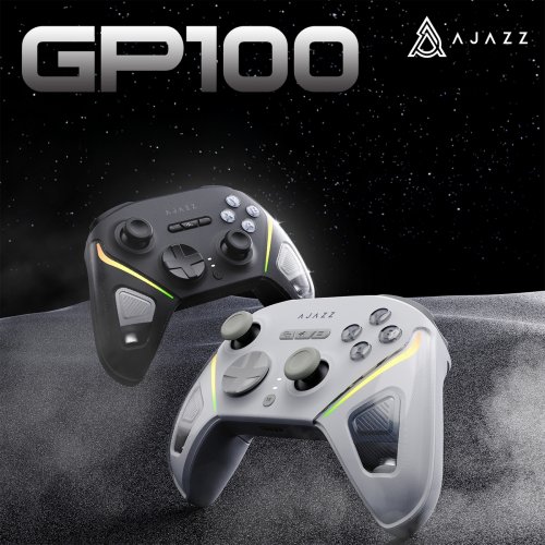 Геймпад Ajazz GP100 RGB (GP100-B) Black купить в Украине: Киев, Днепр, Харьков, Одесса  | Низкая цена, отзывы, характеристики от TELEMART фото
