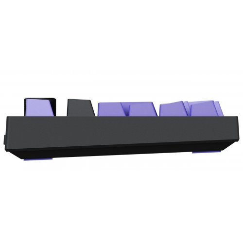 Клавиатура Proove Gaming Slicker Pro RGB Gateron G Pro 3.0 Yellow Wireless (WKSLP0022416) Black/Purple купить в Украине: Киев, Днепр, Харьков, Одесса  | Низкая цена, отзывы, характеристики от TELEMART фото